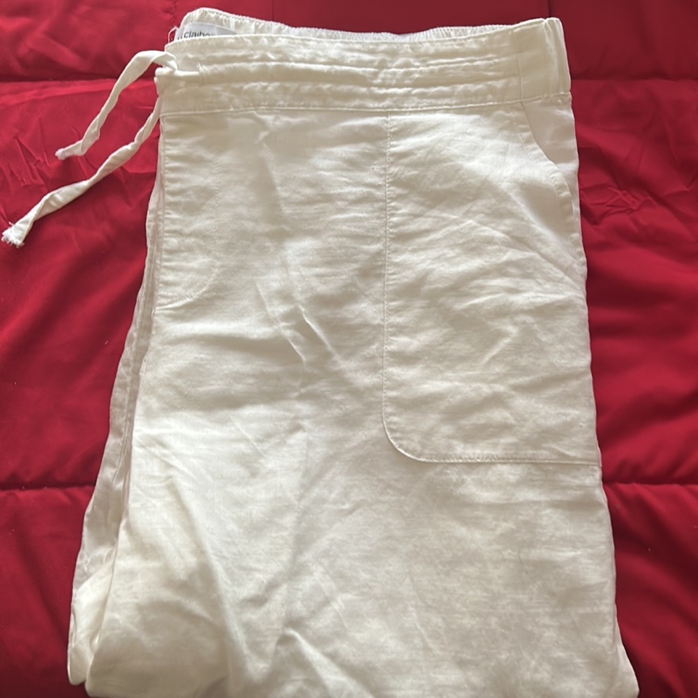 Liz Claiborne Large wide leg above ankle pants